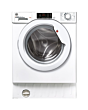 Hoover HBWS48D1W4J-80 Integrated Washing Machine, 8Kg, 1400 Spin, White, B Rated