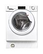 Hoover HBWS49D1W4J-80 Integrated Washing Machine, 9Kg, 1400 Spin, White, B Rated