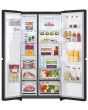 LG GSLE81EPBD 91.3Cm 50/50 Frost Free American Fridge Freezer - Essence Matte Black