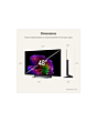 LG OLED48G66LS 48 Inch Lg Oled Evo Ai G6 4K Smart TV 2026