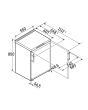 Liebherr TGN14VE04 55cm Frost Free Undercounter Freezer - White