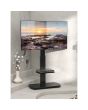 PPS FS1-BLK Black Pedestal Floor Stand