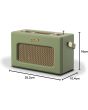 Roberts RD70LF/REVIVAL DAB/FM Revival Rd-70 DAB, Dab , FM, Bluetooth Digital Radio