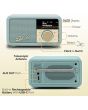 Roberts REV-PETITE2DE Revival Petite Radio Duck Egg
