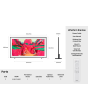 Samsung QE65LS03FW 65inch- 4K -144HZ- NEO-QLED- NQ4 AI GEN3 PROCESSOR- FRAME- WIRELESS ONE CONNECT BOX