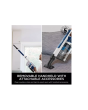 Shark IZ380UK Powerpro Cordless Stick Vacuum Anti Hair Wrap, Floor Detect.