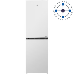 Beko CNE4581VW Freestanding Total No Frost Fridge Freezer with HarvestFresh™ - White