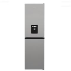 Hotpoint HPKH 1261W S4UK Freestanding 50/50 No Frost Fridge Freezer with Water Dispenser - Silver
