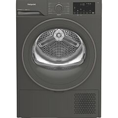 Hotpoint CHSD83MGGUK Freestanding 8kg Heat Pump Tumble Dryer with ColdGuard - Manhattan Gray