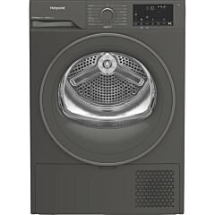 Hotpoint CHSD84MGGUK Freestanding 8kg Heat Pump Tumble Dryer with ColdGuard - Manhattan Gray
