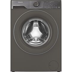 Hotpoint HB93WGCAREUK Fabric Care Freestanding 9kg 1400rpm Washing Machine with HomeWhiz - Manhattan Grey