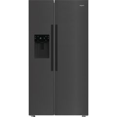 Hotpoint HPG2 6574W XBR5UK Dual No Frost American Fridge Freezer with FreshShield - Inox