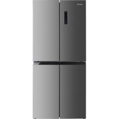 Indesit Push&Go INGF 6421 XP4UK Total No Frost 4 Door American Fridge Freezer - Inox