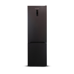 Montpellier MDANF201DX No Frost Fridge Freezer - Dark Inox