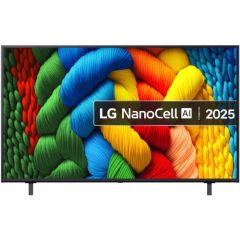 LG 43NANO80A6B 43" 4K 60Hz NANO LED SMART TV a7Processor