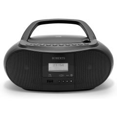 Roberts ZOOMBOX4BK Portable Radio