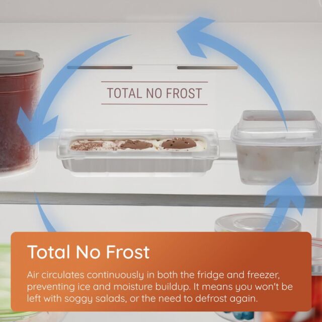 Hotpoint HPGF6544X4UK Triple No Frost American Fridge Freezer with VitalCare