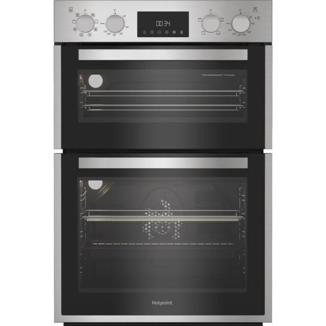 Hotpoint DIH82DIX Built-In Double Oven - Inox
