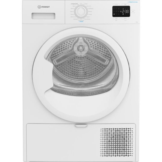 Indesit C YD 92D WW UK Freestanding 9kg Heat Pump Tumble Dryer