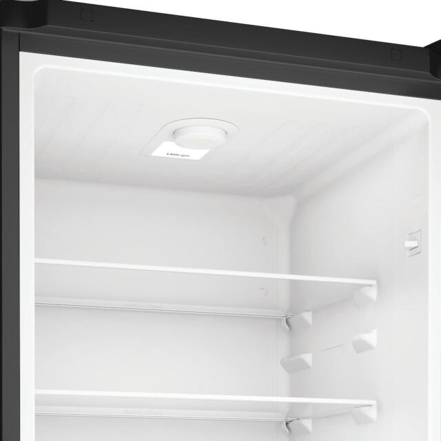 Hotpoint HPKH 1261W XBR4UK Freestanding 50/50 No Frost Fridge Freezer with Water Dispenser - Black