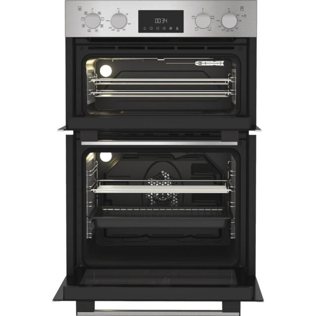 Hotpoint DIH82DIX Built-In Double Oven - Inox