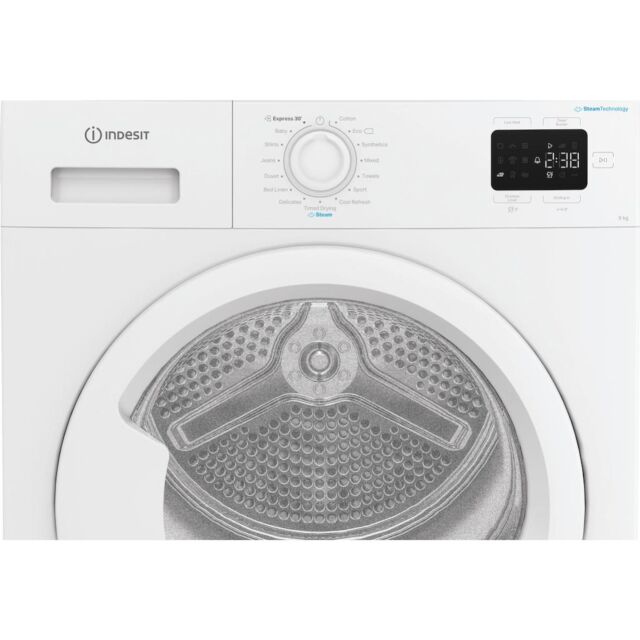 Indesit C YD 92D WW UK Freestanding 9kg Heat Pump Tumble Dryer