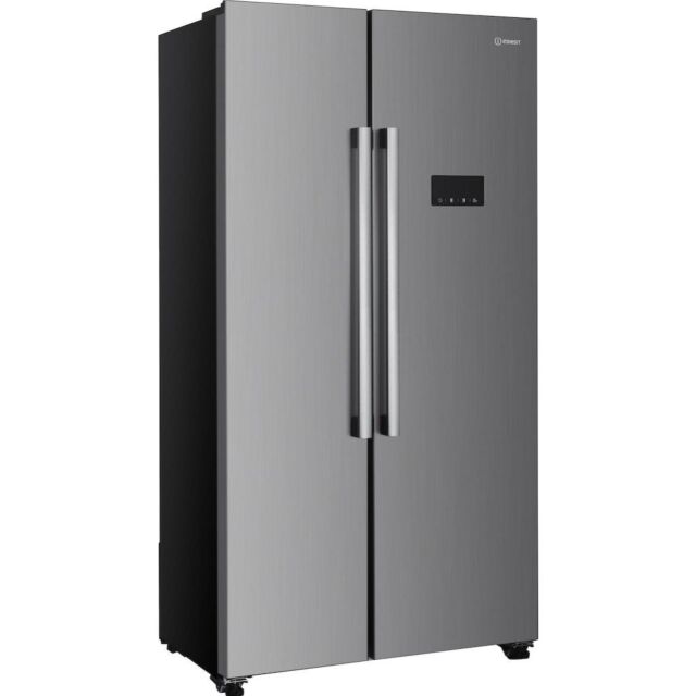 Indesit Push&Go INGF 6441 XP4UK Total No Frost American Fridge Freezer - Inox