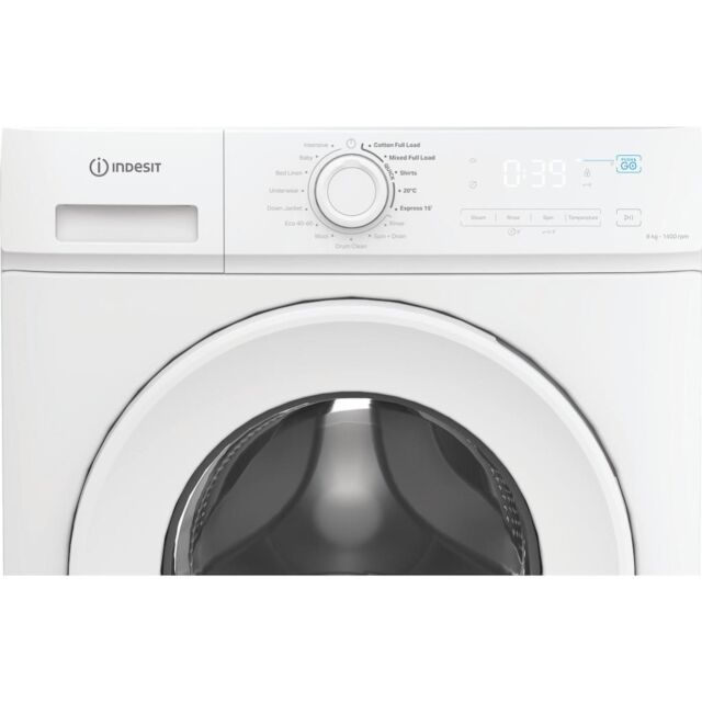 Indesit MyTime IMA 864 MY TIME UK 8kg Washing Machine - White