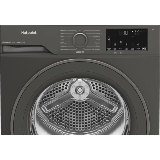 Hotpoint C HD 93M GG UK 9kg Heat Pump Tumble Dryer