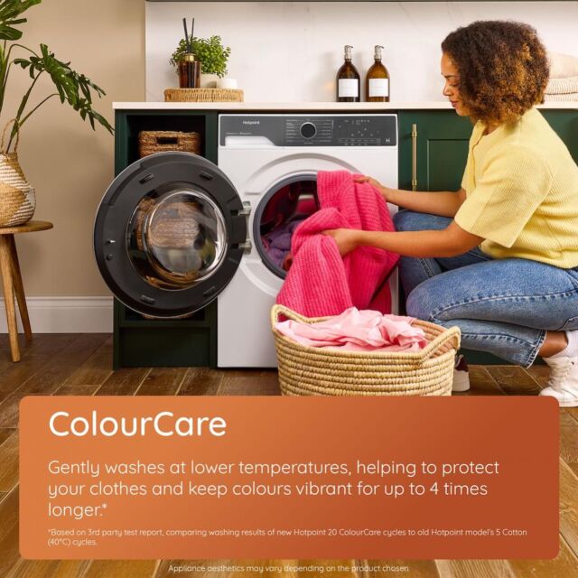 Hotpoint HPD9693GCAREUK 9kg Wash 6kg Dry Fabric Care Pro Washer Dryer with HomeWhiz - Graphite