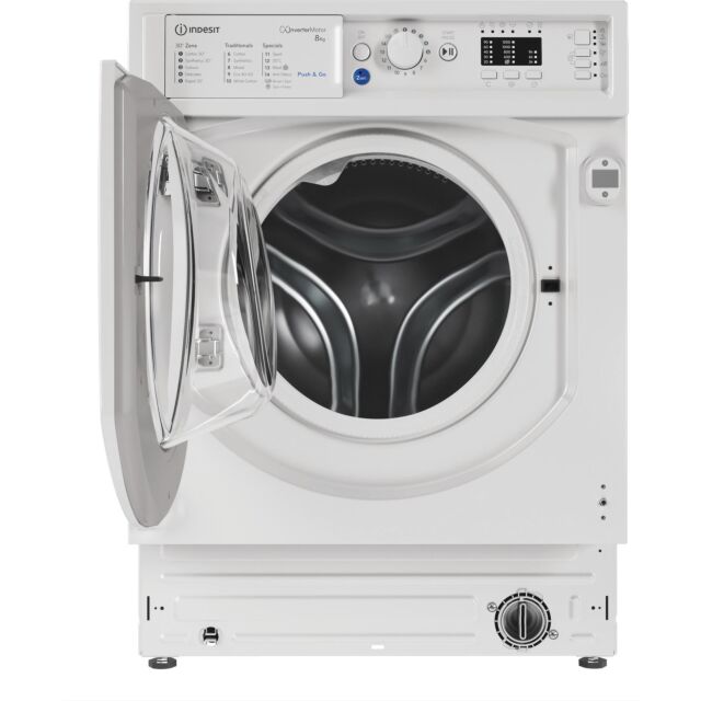 Indesit BI WMIL 81485 UK Built-In Washing Machine