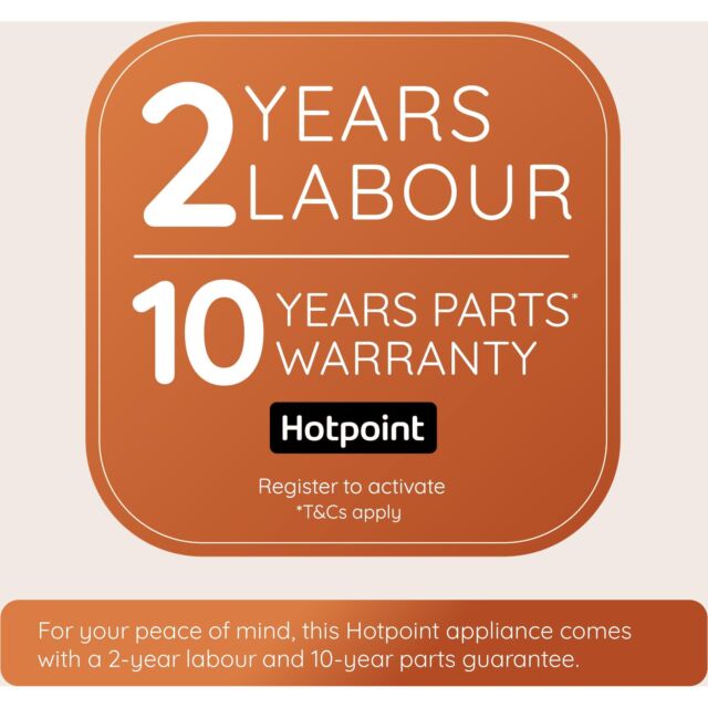 Hotpoint HPG26573WXP4UK Freestanding American Style Fridge Freezer - Inox