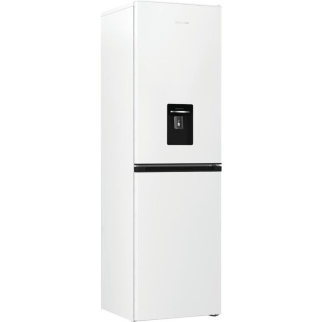 Hotpoint HPKH 1261W W4UK Freestanding 50/50 No Frost Fridge Freezer with Water Dispenser - White