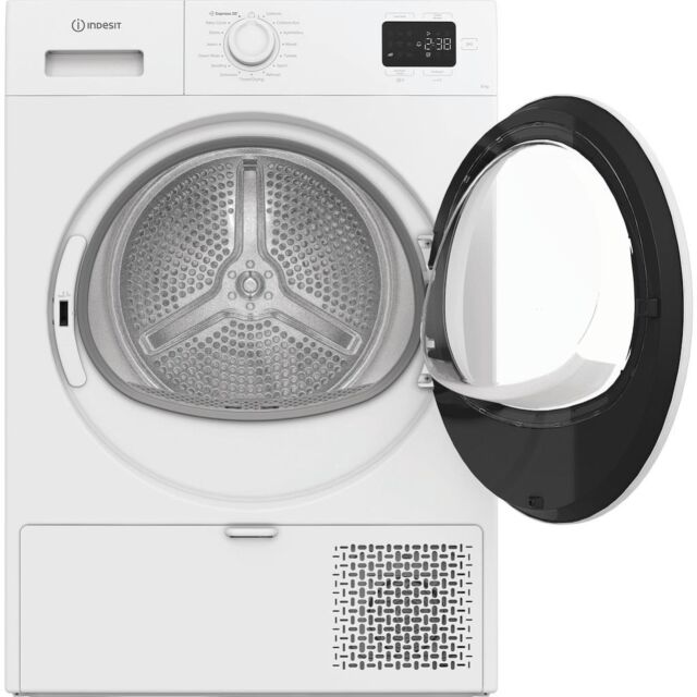 Indesit C YSD 83D WW UK Freestanding 8kg Heat Pump Tumble Dryer