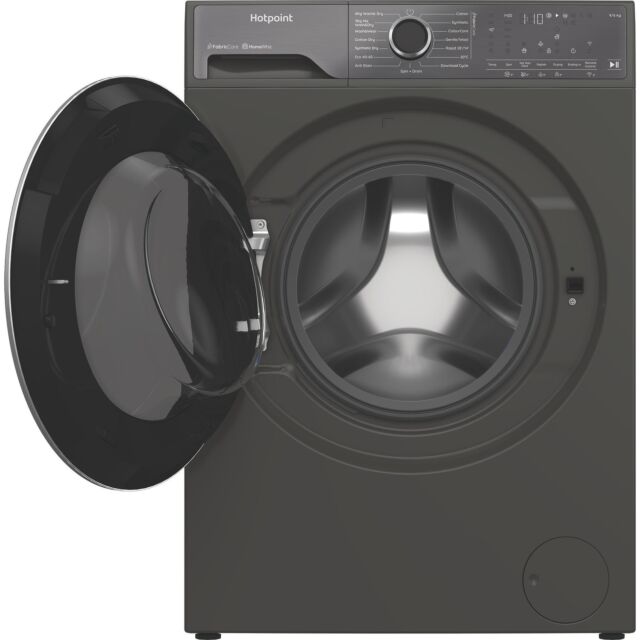 Hotpoint HPD9693GCAREUK 9kg Wash 6kg Dry Fabric Care Pro Washer Dryer with HomeWhiz - Graphite