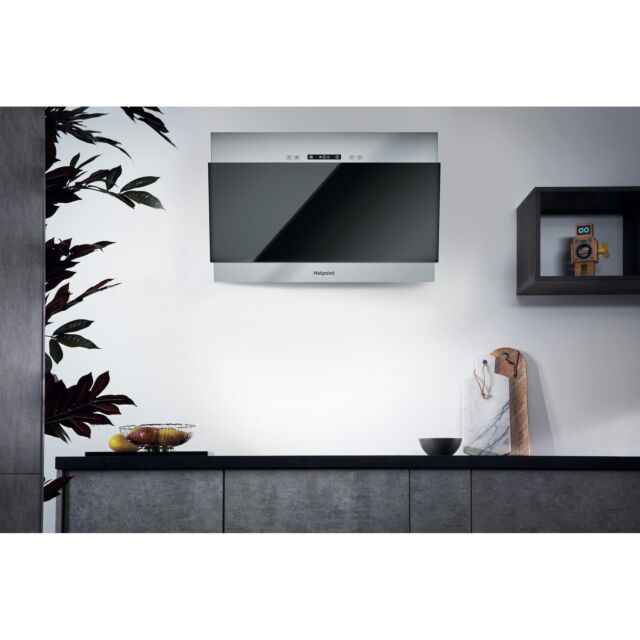 Hotpoint PHVP 6.4F AL K/1 Cooker Hood - Black