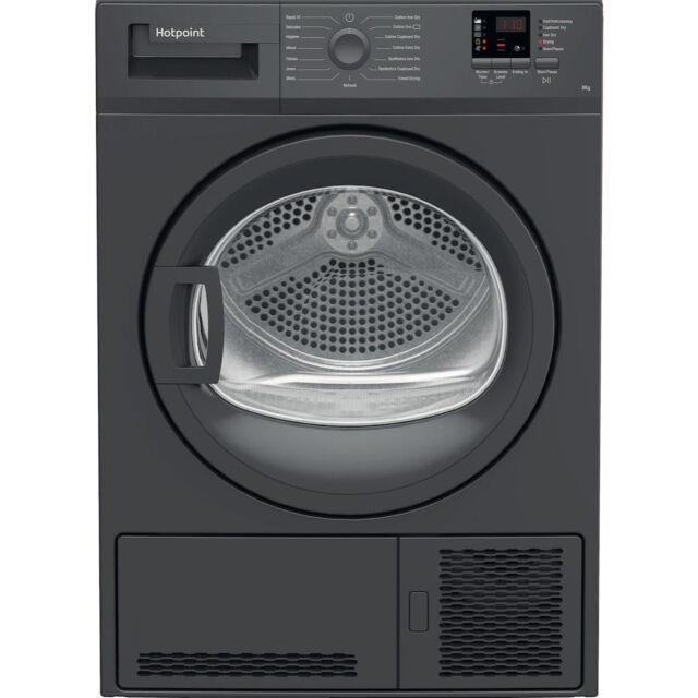 Hotpoint CHDC82GGGDUK 8kg Condenser Tumble Dryer - Graphite