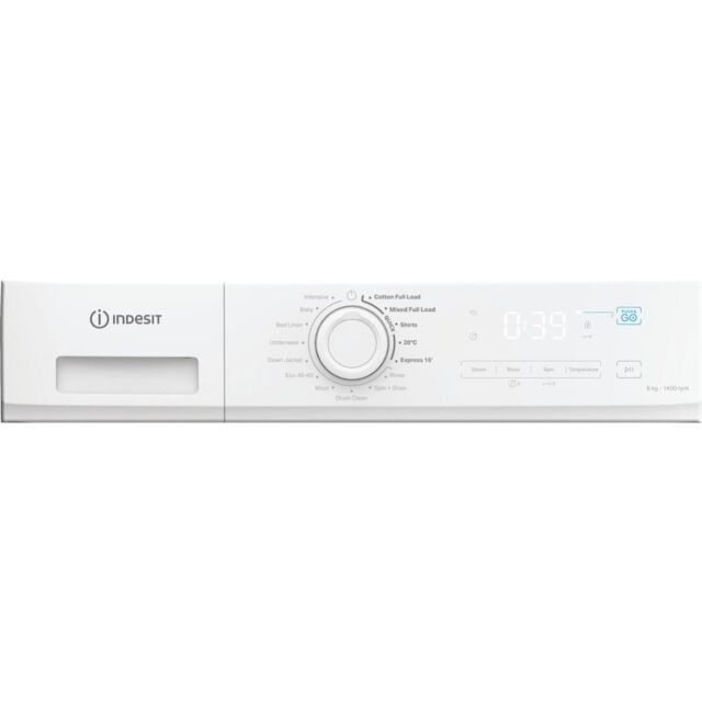 Indesit MyTime IMA 864 MY TIME UK 8kg Washing Machine - White