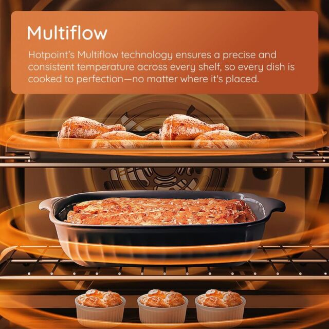 Hotpoint HO235HXUK Built-In Single Oven - Inox