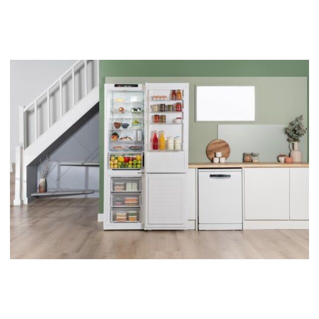 Bosch KGN392WDFG, Free-standing fridge-freezer with freezer at bottom