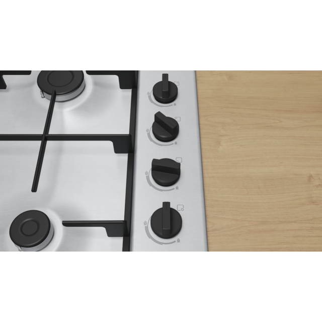 Bosch PBP6B5K60, Gas hob