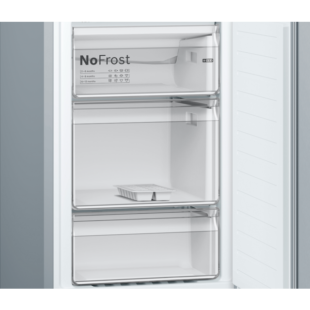 Bosch KGN34NLEAG, Free-standing fridge-freezer with freezer at bottom