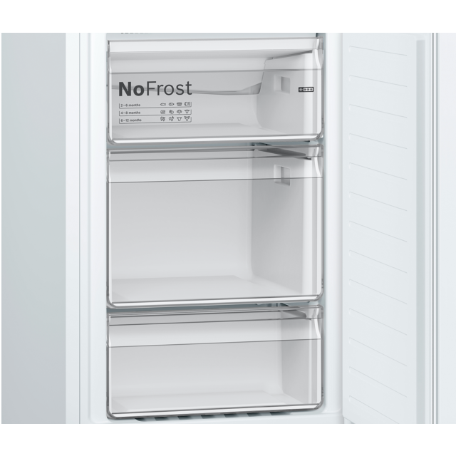 Bosch KGN34NWEAG, Free-standing fridge-freezer with freezer at bottom