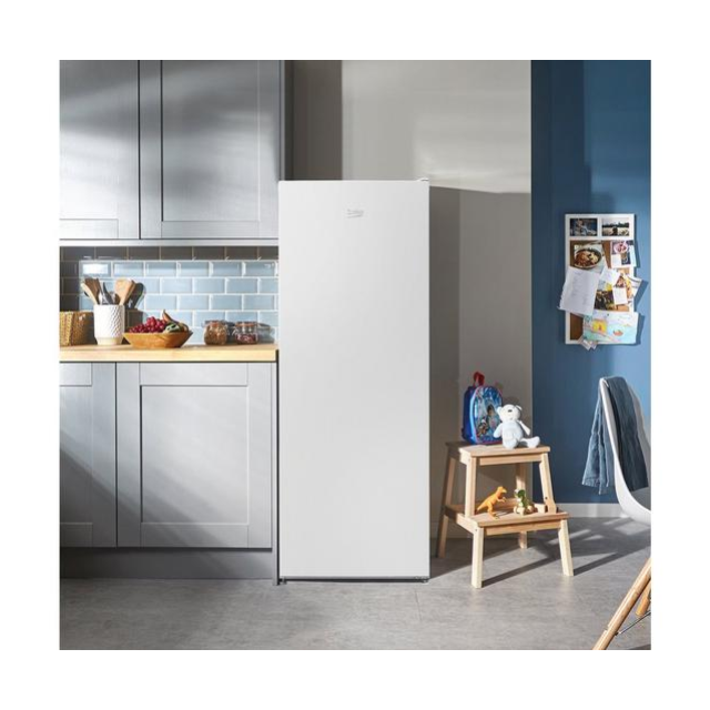 Beko LSG4545W Freestanding Tall Larder Fridge - White