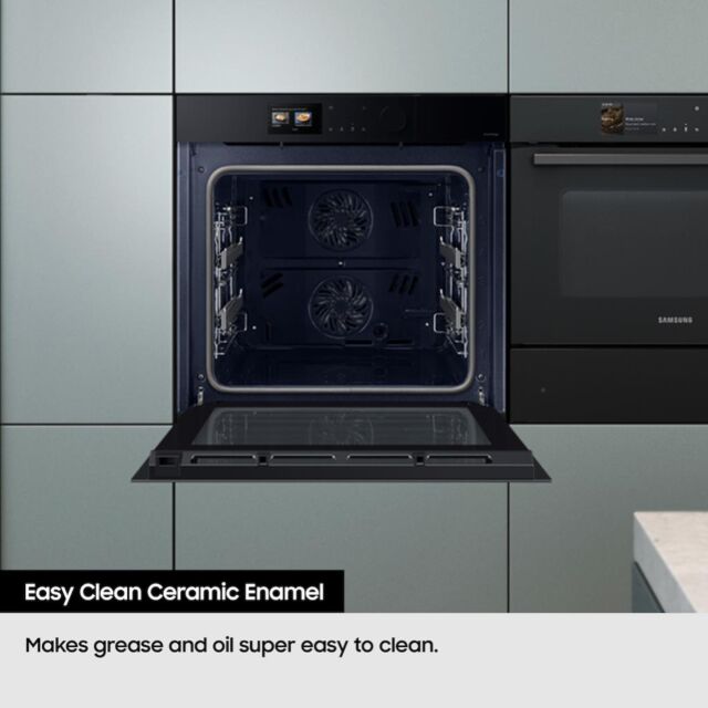 Samsung NV7B41207AB Series 4 Smart Oven with Catalytic Cleaning - Black Stainless