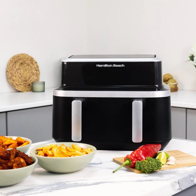 hamilton beach HB700VCGS Vision Cook 9L Dual Air Fryer