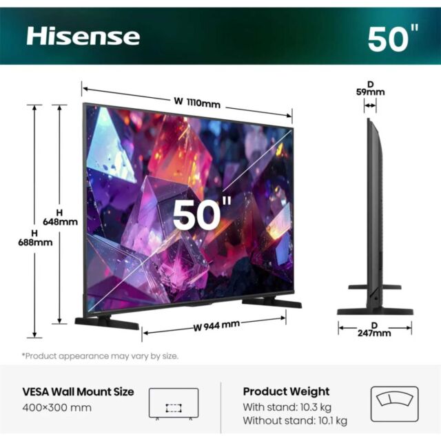 Hisense 50E7STUKPRO 