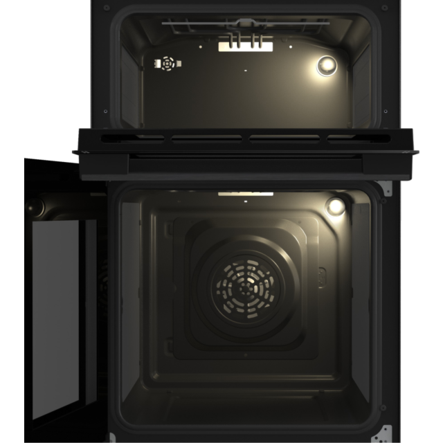 Hisense HDCEC5C10B Electric Cooker With Double Oven, 50 Cm