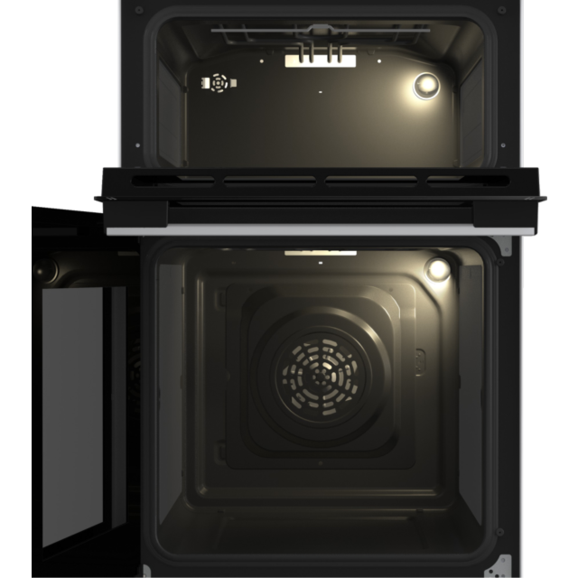 Hisense HDCEC5C10W Electric Cooker With Double Oven, 50 Cm