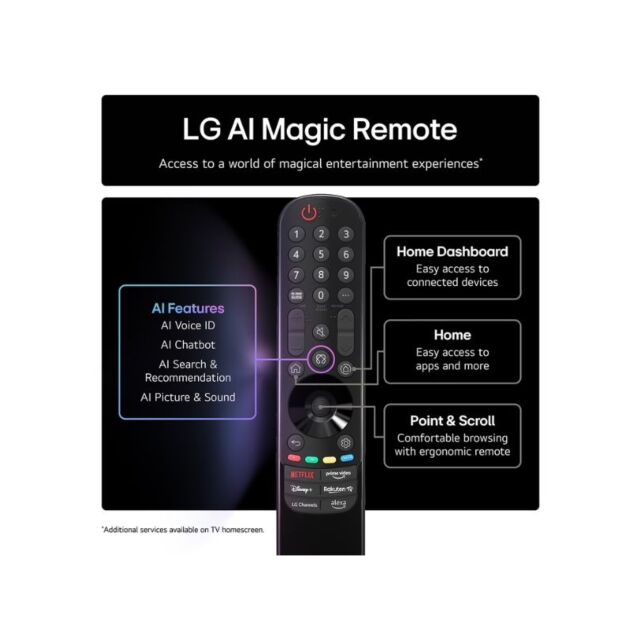 LG 43NANO80A6B 43inch 4K 60Hz NANO LED SMART TV a7Processor